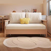 Rattan Weaving Armrest Sofa Bed