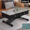 Multifunction Lifting Coffee Table with Drawers