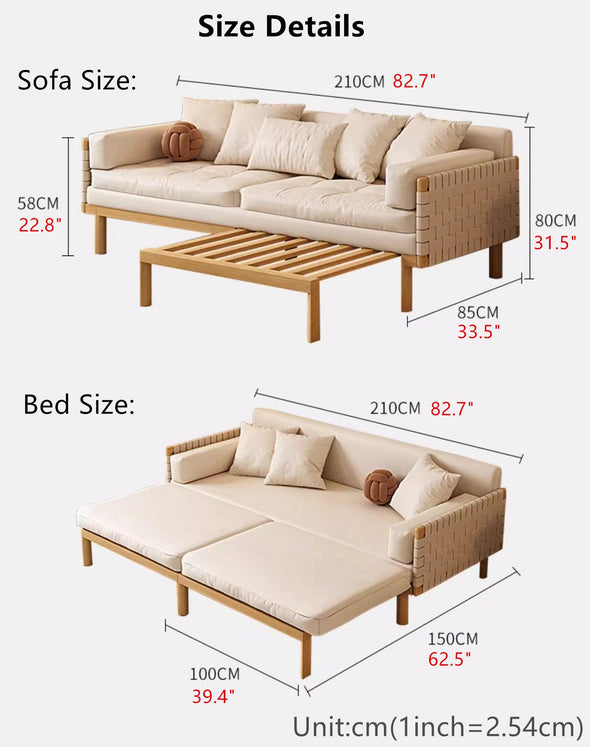 Nordic Light Luxury Sofa Bed