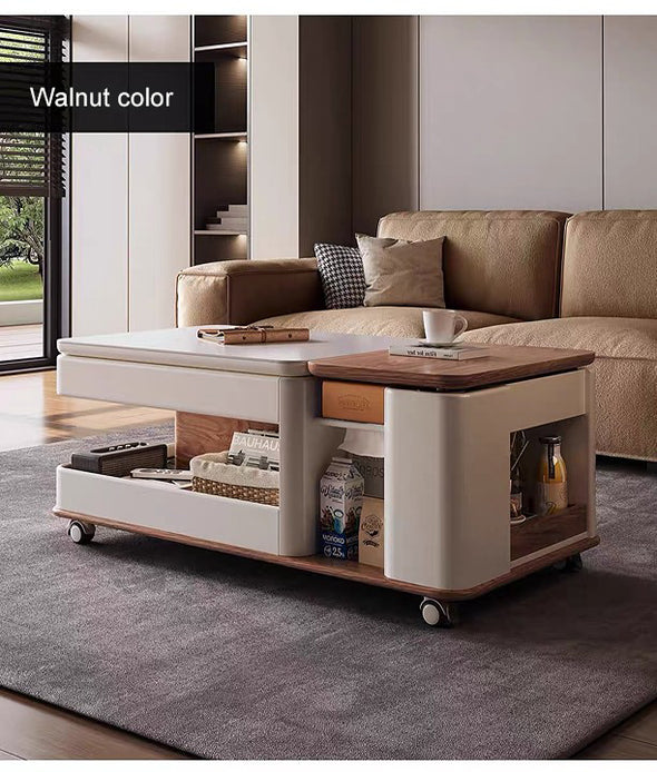 Modern light luxury multifunctional coffee table