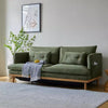 Upholstered Corduroy Sleeper Sofa Bed