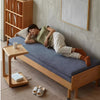 Japandi Pull Out Solid Beech Wood Day Bed