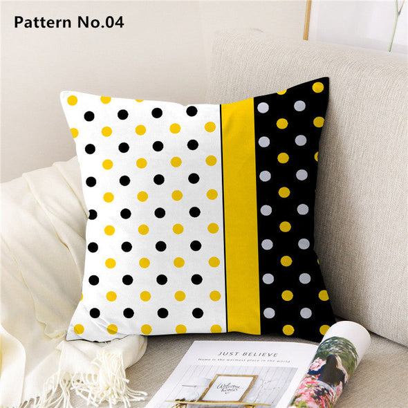 Throw Pillow Case Cushion Cover 18 x 18 inches 45 x 45 cm(Pattern No.01~22)