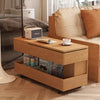 Multifunction Fabric High Box Storage Sofa