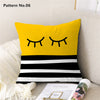 Throw Pillow Case Cushion Cover 18 x 18 inches 45 x 45 cm(Pattern No.01~22)