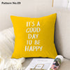 Throw Pillow Case Cushion Cover 18 x 18 inches 45 x 45 cm(Pattern No.01~22)