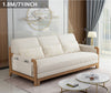 Pull Out Sleeper Sofa Bed with Armrest Storage Pockets