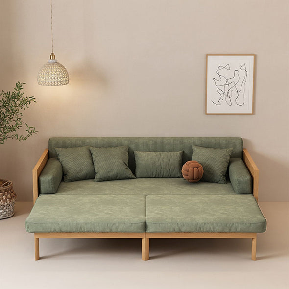 Janpandi Pull Out  Multifunction  Solid Wood Frame Sofa Bed