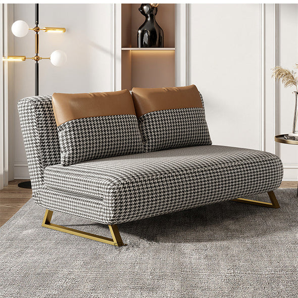 Houndstooth Sleeper Sofa Bed