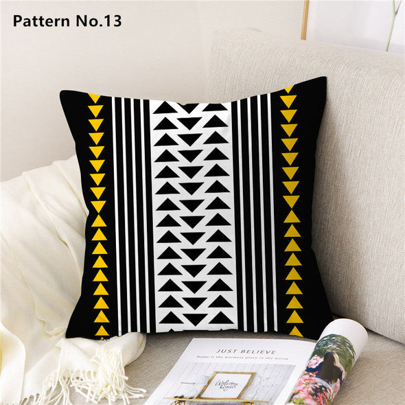 Throw Pillow Case Cushion Cover 18 x 18 inches 45 x 45 cm(Pattern No.01~22)