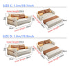 Remote Controlled Power Sleeper Sofa Bed with Underneath Storage Drawer