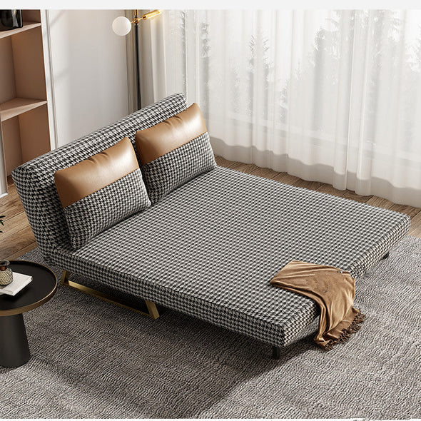 Houndstooth Sleeper Sofa Bed