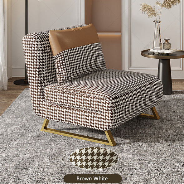 Houndstooth Sleeper Sofa Bed