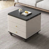 Multifunction Modern Liftable and Expandable Coffee Table with Storage Drawers and Universal Wheels