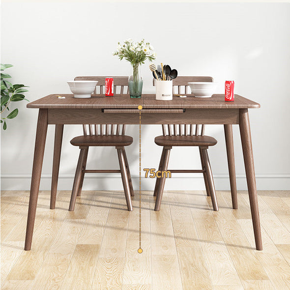 Rectangle Minimalist Expandable Dining Table