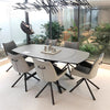 Rotating Extendable Ceramic Top Dining Table