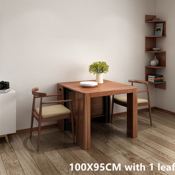 SPACE SAVING EXPANDING TABLE WITH 1 LEAF