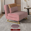 Houndstooth Sleeper Sofa Bed