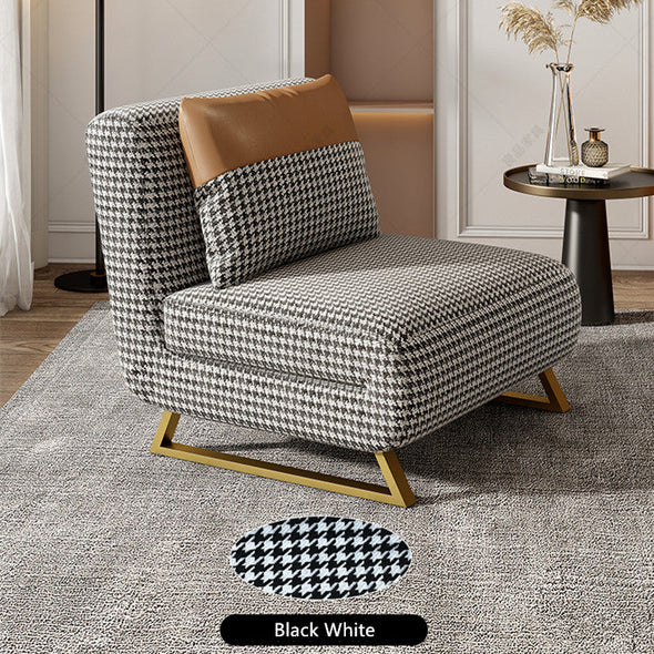 Houndstooth Sleeper Sofa Bed