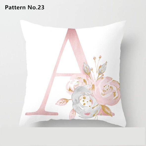 Throw Pillow Case Cushion Cover 18 x 18 inches 45 x 45 cm(Pattern No.23~49)