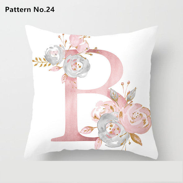 Throw Pillow Case Cushion Cover 18 x 18 inches 45 x 45 cm(Pattern No.23~49)