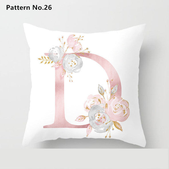 Throw Pillow Case Cushion Cover 18 x 18 inches 45 x 45 cm(Pattern No.23~49)