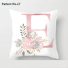 Throw Pillow Case Cushion Cover 18 x 18 inches 45 x 45 cm(Pattern No.23~49)