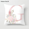 Throw Pillow Case Cushion Cover 18 x 18 inches 45 x 45 cm(Pattern No.23~49)