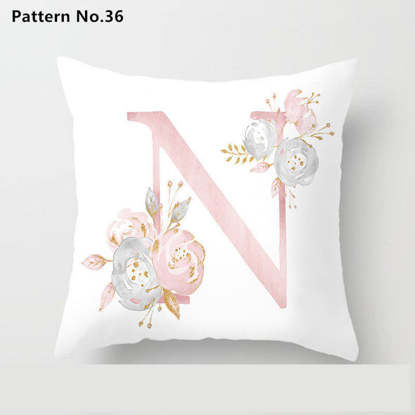 Throw Pillow Case Cushion Cover 18 x 18 inches 45 x 45 cm(Pattern No.23~49)