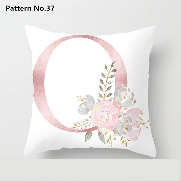 Throw Pillow Case Cushion Cover 18 x 18 inches 45 x 45 cm(Pattern No.23~49)