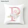 Throw Pillow Case Cushion Cover 18 x 18 inches 45 x 45 cm(Pattern No.23~49)