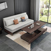 Modern Convertible  Sofa Bed with Electric Liftable Coffee Table