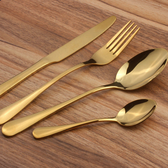 Colorful Stainless Steel Flatware(4 COLORS CHOICE)