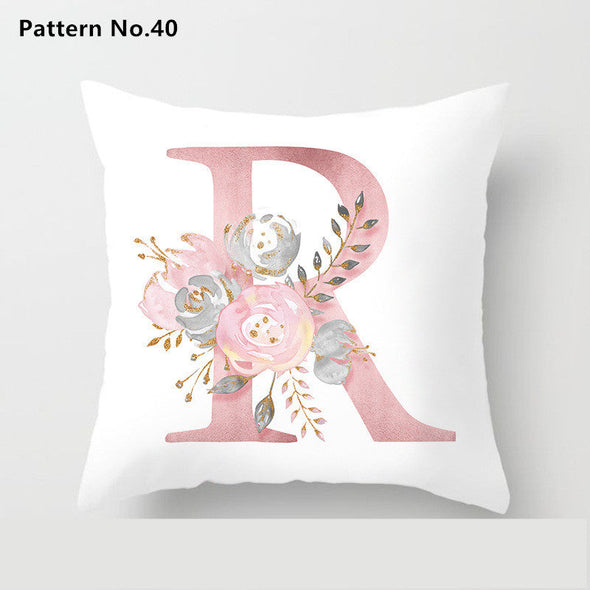 Throw Pillow Case Cushion Cover 18 x 18 inches 45 x 45 cm(Pattern No.23~49)