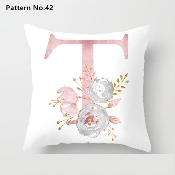 Throw Pillow Case Cushion Cover 18 x 18 inches 45 x 45 cm(Pattern No.23~49)