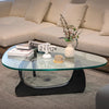 Minimalist Tempered Glass Coffee Table