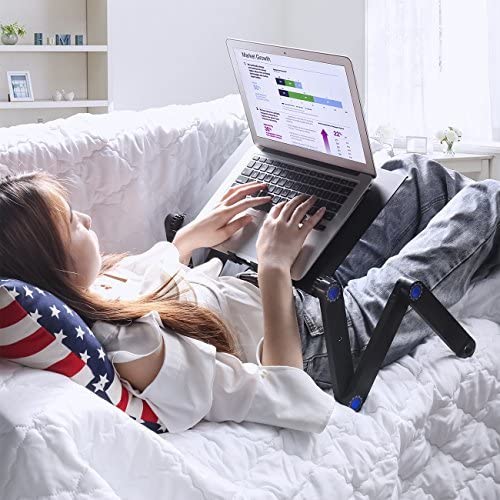 360 Adjustable Portable Folding Laptop Desk & Ergonomic Reading Stand