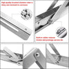 Heavy Duty Stainless Steel Collapsible Bracket for DIY Space Saving Wall Mounted Work Bench Pack of 2