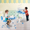 Height and Angle Adjustable Kids Desk and Chair Set