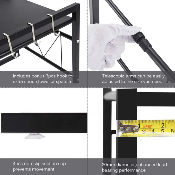 Expandable Microwave Oven Rack