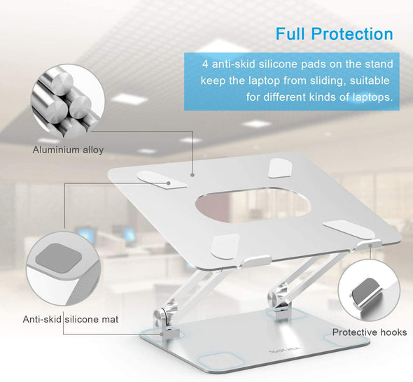 Adjustable Multi-Angle Laptop Riser