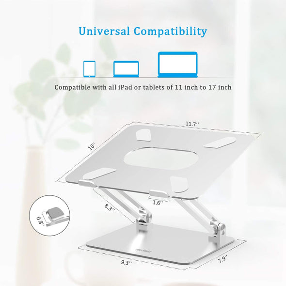 Adjustable Multi-Angle Laptop Riser