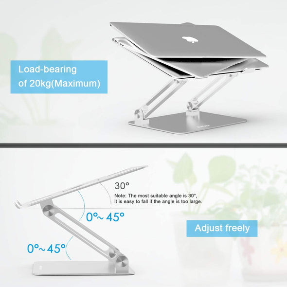 Adjustable Multi-Angle Laptop Riser