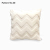 Luxury Soft Plush Short Wool Throw Pillow Covers 18 x 18 inches 45 x 45 cm(Pattern No.68~91)