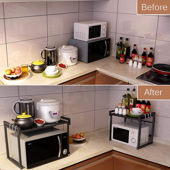 Expandable Microwave Oven Rack