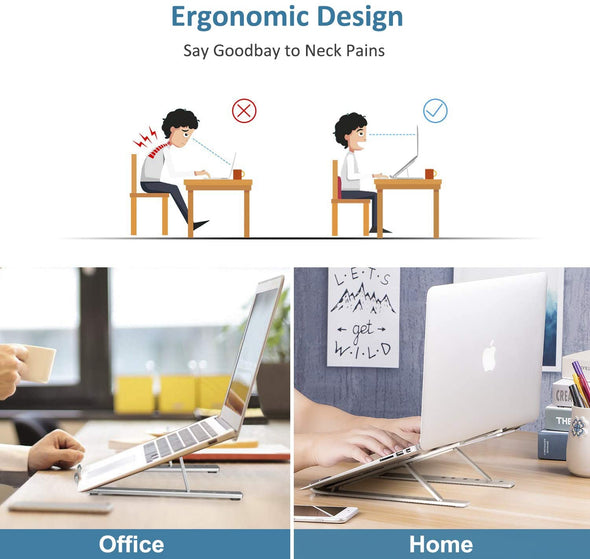 Adjustable Aluminum Laptop Computer Stand