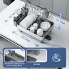 Double Layer Stainless Steel Dish Drying Rack