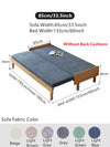 Japandi Pull Out Solid Beech Wood Day Bed