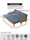 Japandi Pull Out Solid Beech Wood Day Bed