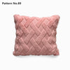 Luxury Soft Plush Short Wool Throw Pillow Covers 18 x 18 inches 45 x 45 cm(Pattern No.68~91)